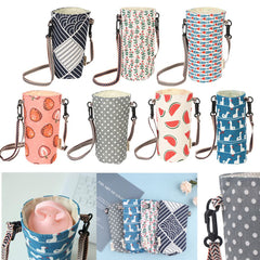 Portable Bottle Cover with Heat Insulation for Travel and Outdoors