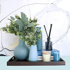 10pcs Mixed Artificial Eucalyptus Leaves Stems Bulk Faux Oval Eucalyptus Leaves