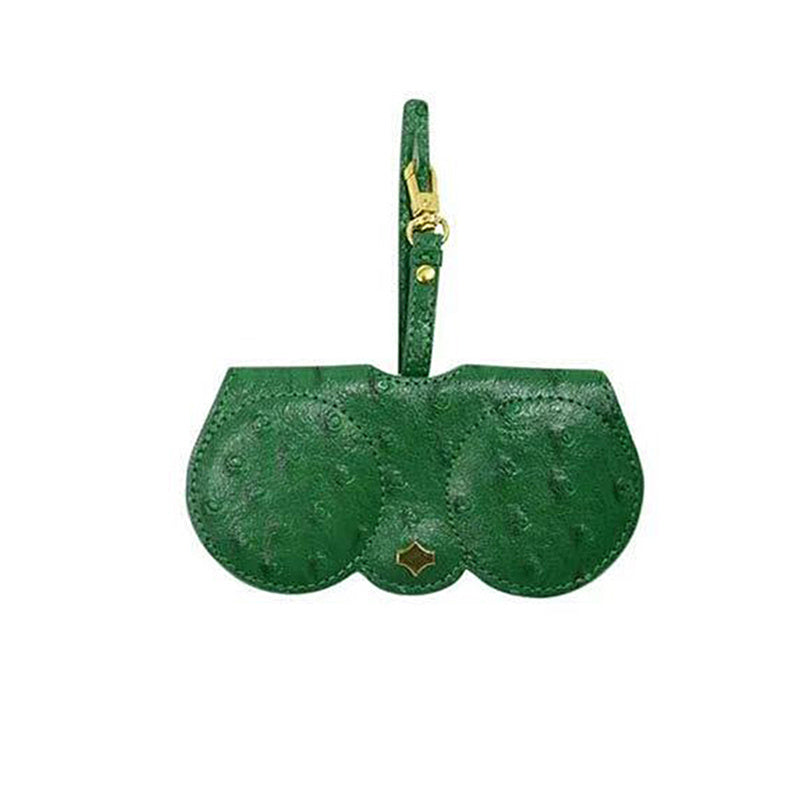 Ostrich Pattern PU Leather Bag Glasses Bag