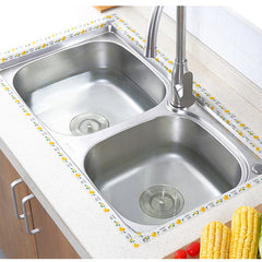 Clear Caulk Strip 320x3 Self Adhesive Caulk Tape for Bathroom Kitchen