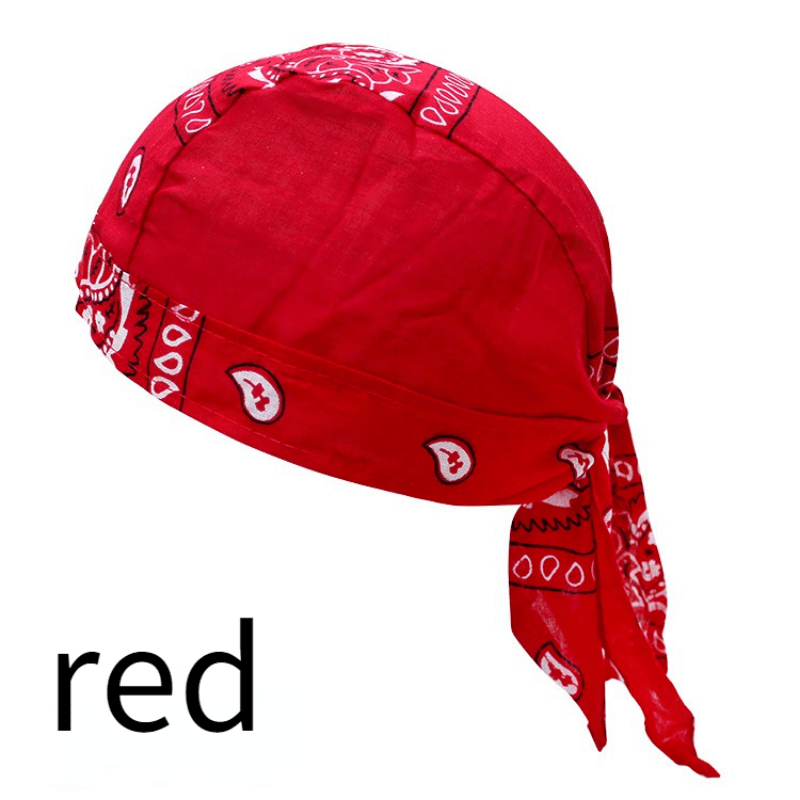 Stylish Pirate Hat for Outdoor Cycling Hip Hop Bandana