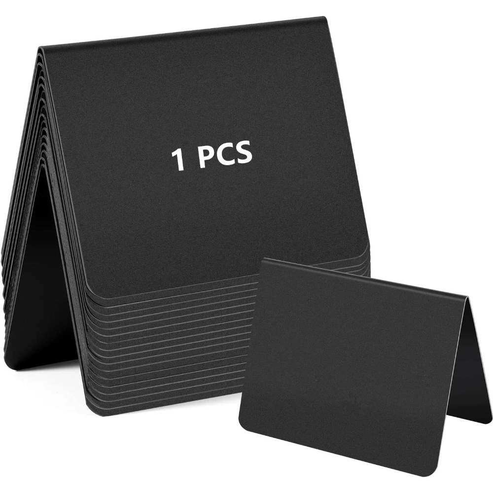 Mini Chalkboard Signs 12pcs 10x16cmx7 Easy To Write & Wipe Out