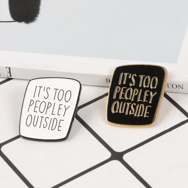 Alloy Pin Introv. Crowd Social Phobia Board