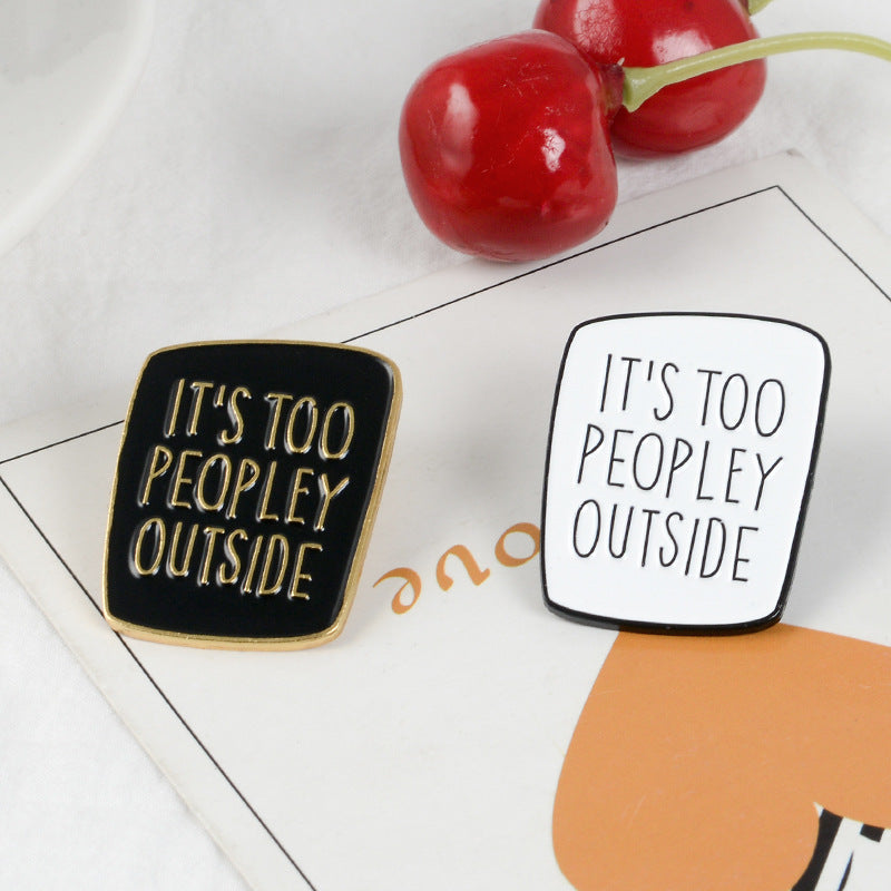 Alloy Pin Introv. Crowd Social Phobia Board