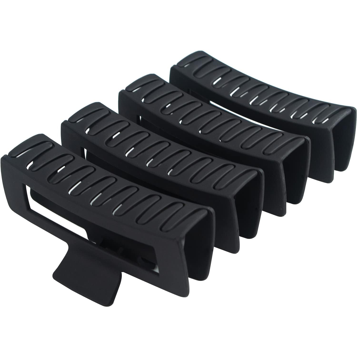 4pcs Large Hair Claw Clip Square Jaw Clip Hair Accessories