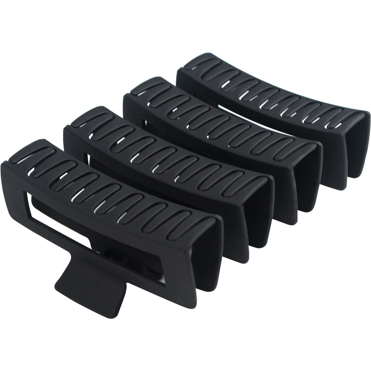 4pcs Large Hair Claw Clip Square Jaw Clip Hair Accessories