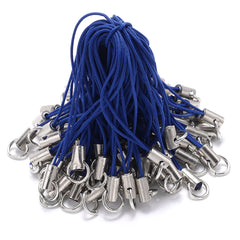 20pcs Polyester Cord Jump Ring Lanyard DIY Keychain Rope Craft Pendant