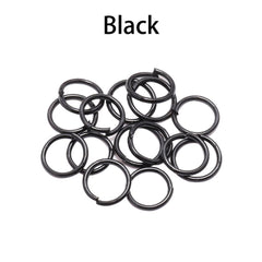 200pcs 4-20mm Jump Rings Split Rings Connectors DIY Jewelry Making Accessories