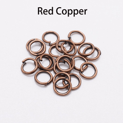 200pcs 4-20mm Jump Rings Split Rings Connectors DIY Jewelry Making Accessories