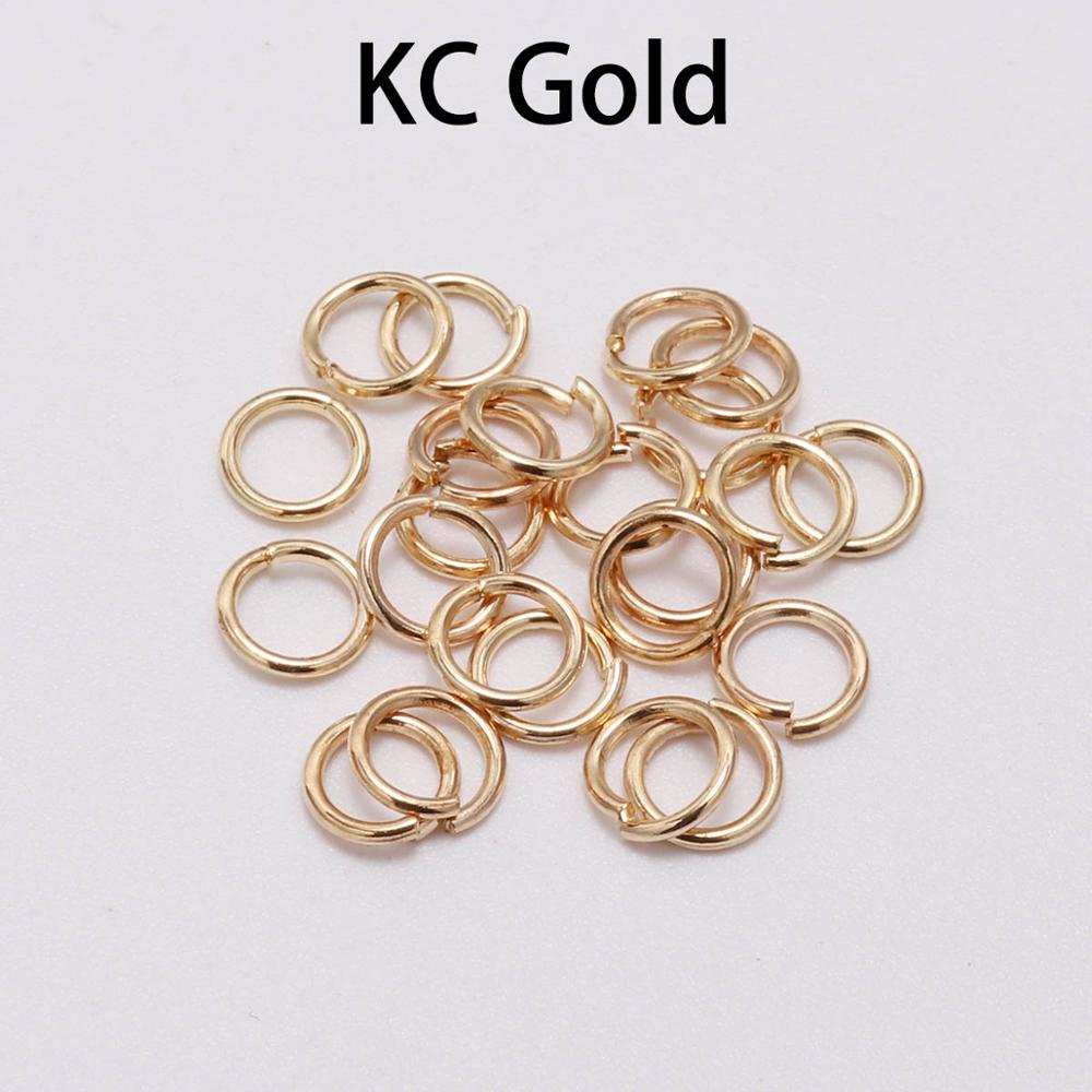 200pcs 4-20mm Jump Rings Split Rings Connectors DIY Jewelry Making Accessories