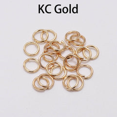 200pcs 4-20mm Jump Rings Split Rings Connectors DIY Jewelry Making Accessories