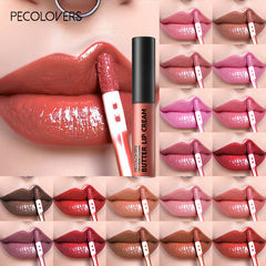 High Pigmented Lip Gloss Waterproof Dewy Texture Lip Glaze