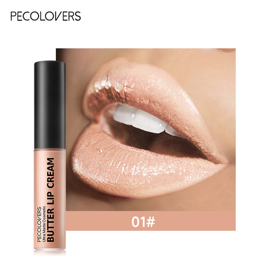 High Pigmented Lip Gloss Waterproof Dewy Texture Lip Glaze