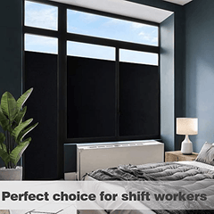 UV Blocking Blackout Window Film for Privacy and Darkening