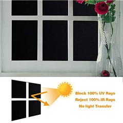 UV Blocking Blackout Window Film for Privacy and Darkening