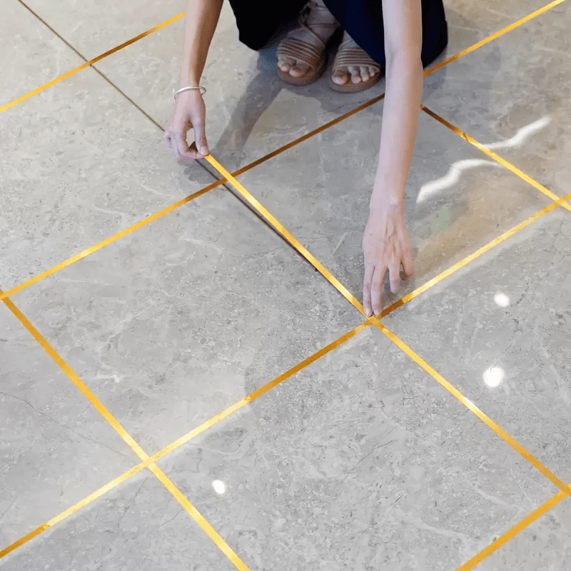 50M Golden Self Adhesive Tile Stickers Tape Waterproof Wall Gap Sealin