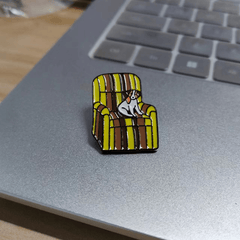 Dog on the Sofa Brooch