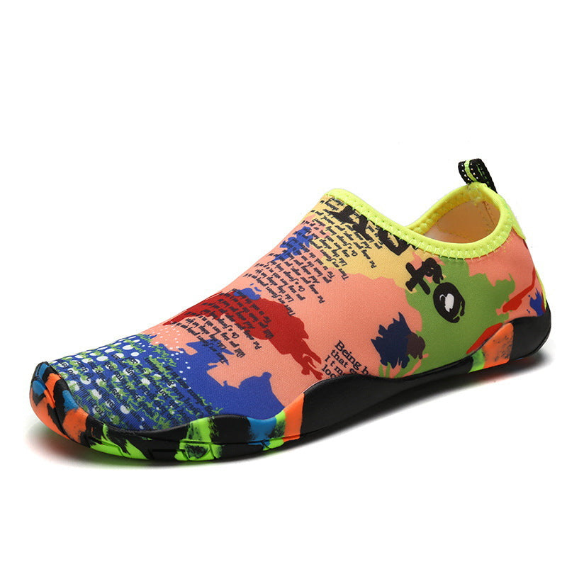 Men's Quick Dry Water Shoes Lightweight Slip On Aqua Socks