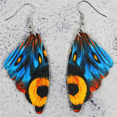 Bohemian Butterfly Wings Drop Earrings Colorful Jewelry for Women