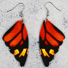 Bohemian Butterfly Wings Drop Earrings Colorful Jewelry for Women