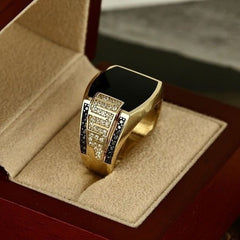 Men's Wide Face Hip Hop Ring