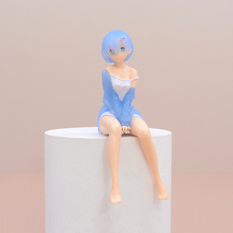Anime Girl PVC Doll Toy - Perfect Tabletop Decoration for Kids