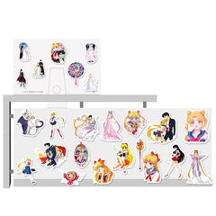 50pcs Anime Girl Stickers for Phones Water Bottles Notebooks