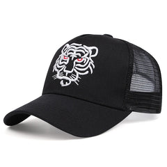 Tiger Baseball Cap Mesh Breathable Hip Hop Dad Hat Adjustable Sun Hat