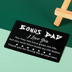 Dad Engraved Card Wallet Clip For Father's Gift
