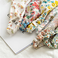 Floral Elastic Hair Scarf Headbands Turban Bandana Headbands Boho Scarf