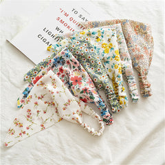 Floral Elastic Hair Scarf Headbands Turban Bandana Headbands Boho Scarf