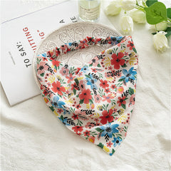 Floral Elastic Hair Scarf Headbands Turban Bandana Headbands Boho Scarf
