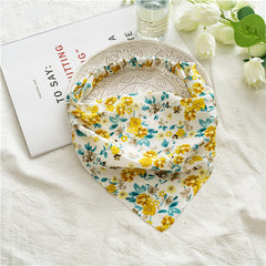 Floral Elastic Hair Scarf Headbands Turban Bandana Headbands Boho Scarf