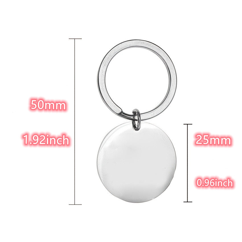 Step Dad Thank You For Being the Dad You Didn't Have To Be Keychain Gift