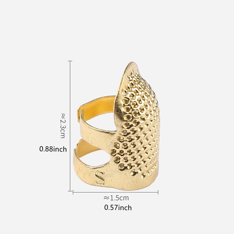 Vintage Finger Thimble Hand Sewing Tools For Women