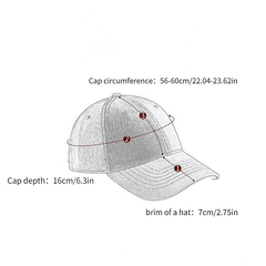 Summer Baseball Cap Peaked Hat All Match Sunscreen Sunshade Small Sun Hat
