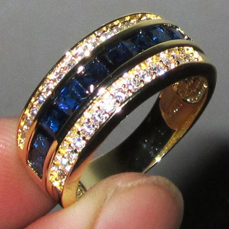 Men's Sapphire Ring - Party Favor Jewelry