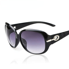 Vintage Oval Frame Oversized Sunglasses UV Protection Sunshade Eyewear Women