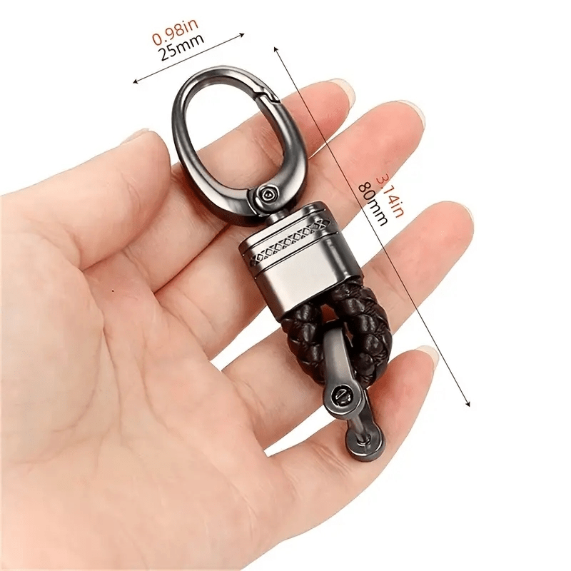 Stylish Car Key Holder with Durable Buckle - Perfect Gift for Men and Women