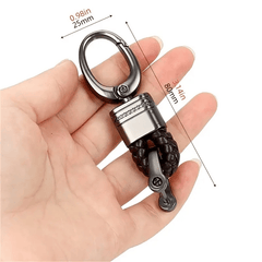 Stylish Car Key Holder with Durable Buckle - Perfect Gift for Men and Women