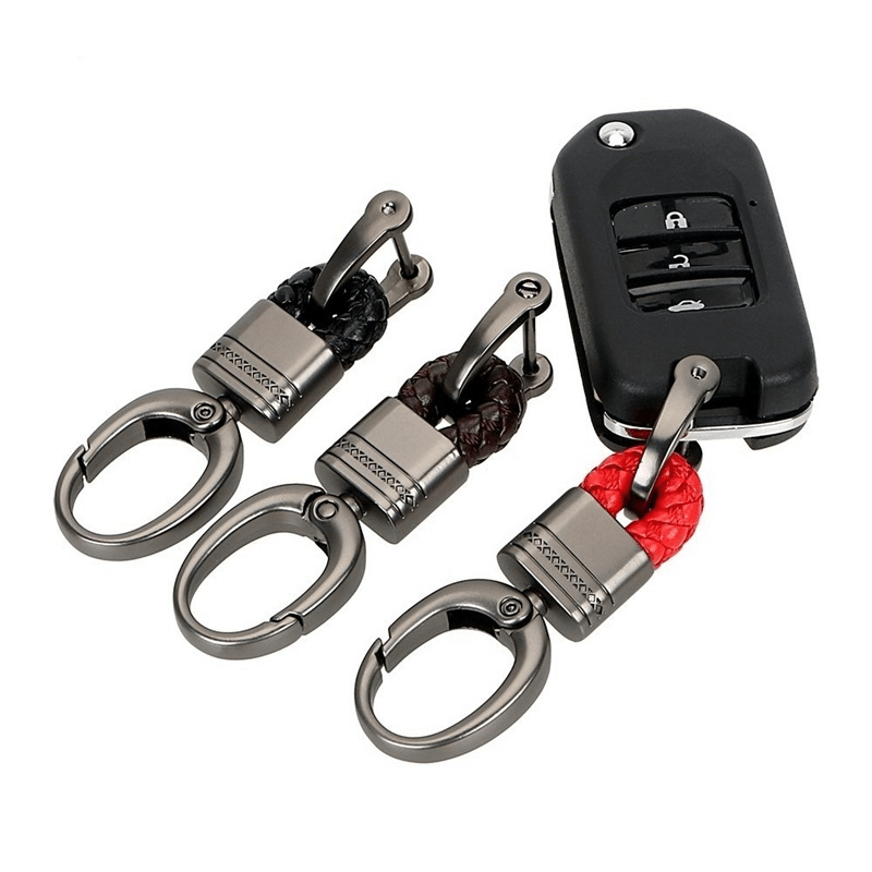 Stylish Car Key Holder with Durable Buckle - Perfect Gift for Men and Women