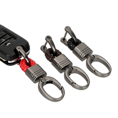 Stylish Car Key Holder with Durable Buckle - Perfect Gift for Men and Women