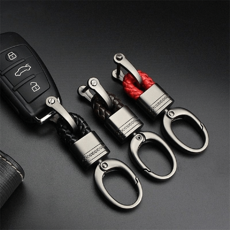 Stylish Car Key Holder with Durable Buckle - Perfect Gift for Men and Women