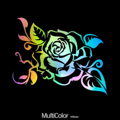 Colorful Flower Car Stickers - Add a Pop of Color to Your Ride!