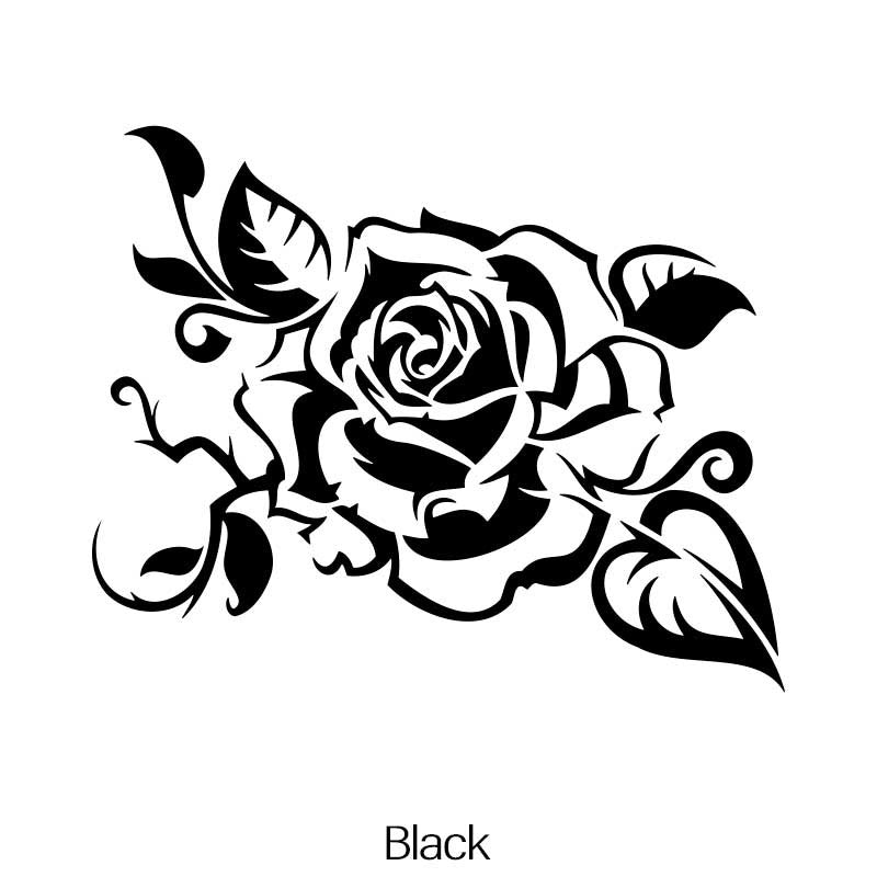 Colorful Flower Car Stickers - Add a Pop of Color to Your Ride!