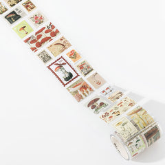 Retro Stamp Postage Stickers for Frames Journaling Scrapbook Supplies