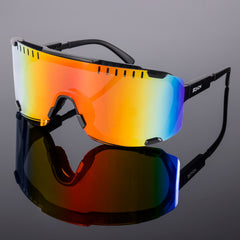SCVCN Sports Men's Cycling Sunglasses Windproof Riding Eyewear