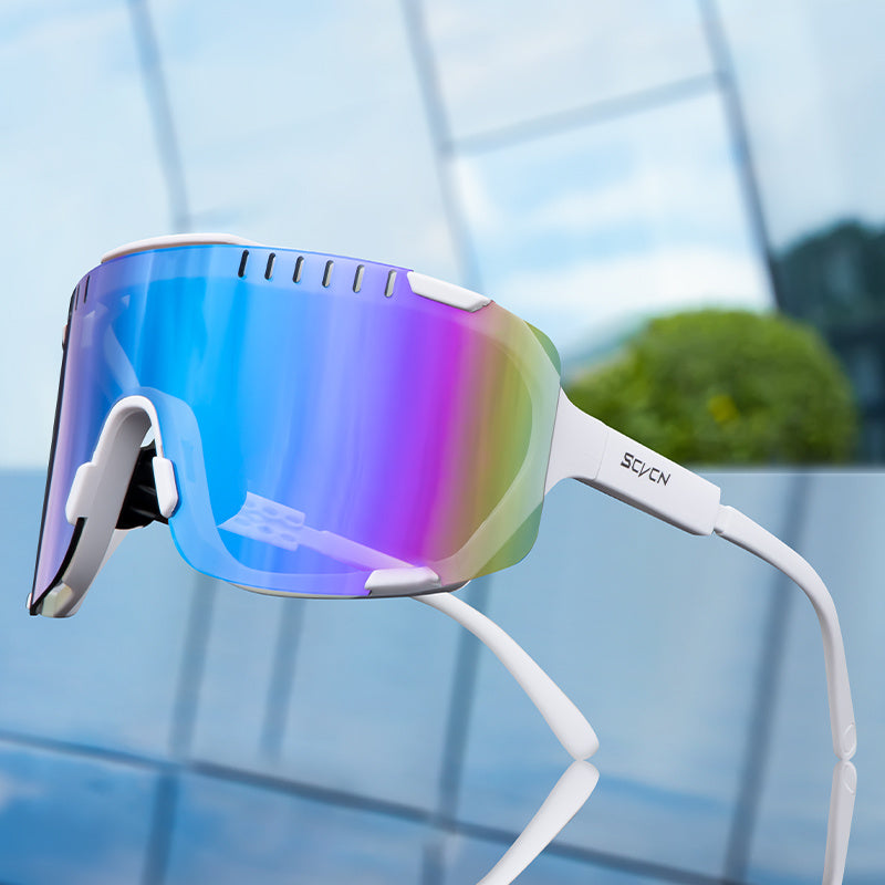 SCVCN Sports Men's Cycling Sunglasses Windproof Riding Eyewear