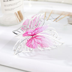 Alloy Butterfly Hair Claw Woman Hair Accessories Shark Claw