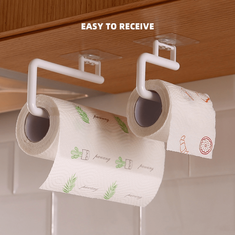 Bathroom Tissue Holder Towel Hanger Paper Roll Holder Rack
